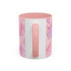 'Nic Nacs By Nicolette' Pastel Pink Marble Mug