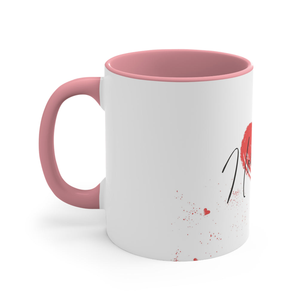 "I love you" Heart Mug