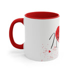 "I love you" Heart Mug