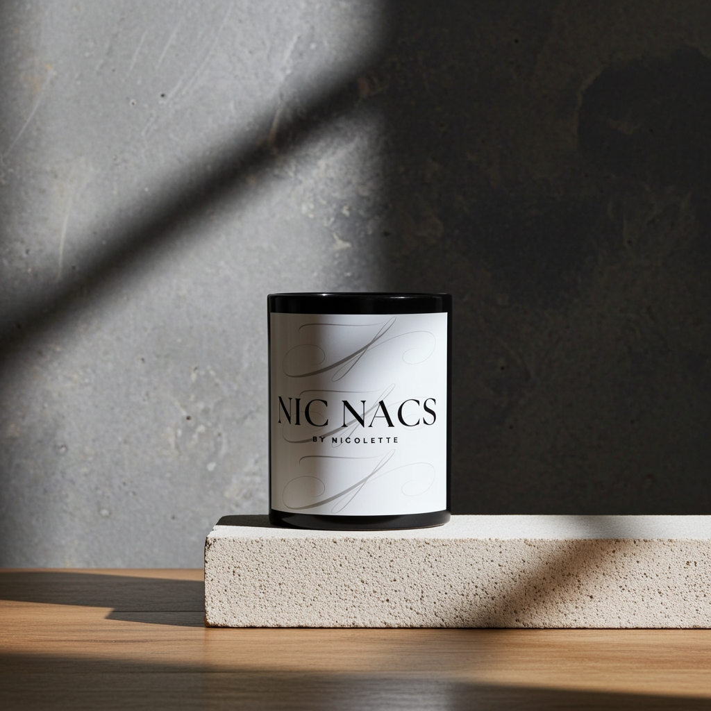 Nic Nacs By Nicolette Black Mug