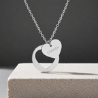 “CHOSEN” Stainless Steel Pendant Necklace