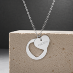 “CHOSEN” Stainless Steel Pendant Necklace