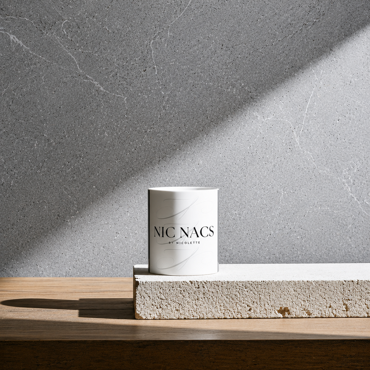 Nic Nacs By Nicolette Brown Logo Ceramic Mug