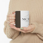 Nic Nacs By Nicolette Brown Logo Ceramic Mug
