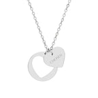 “CHOSEN” Stainless Steel Pendant Necklace