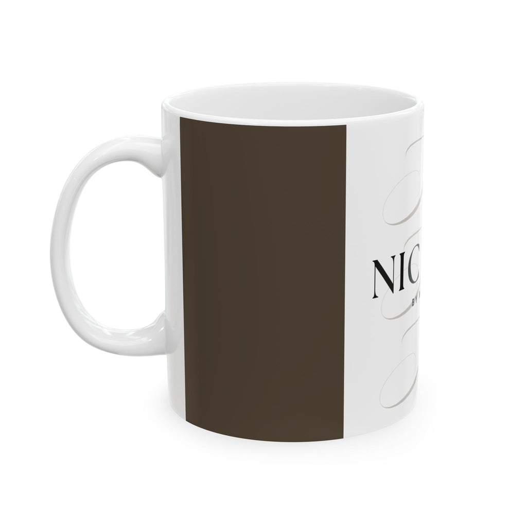 Nic Nacs By Nicolette Brown Logo Ceramic Mug