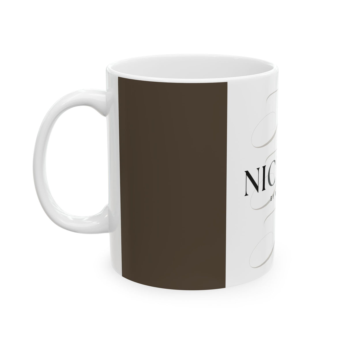 Nic Nacs By Nicolette Brown Logo Ceramic Mug